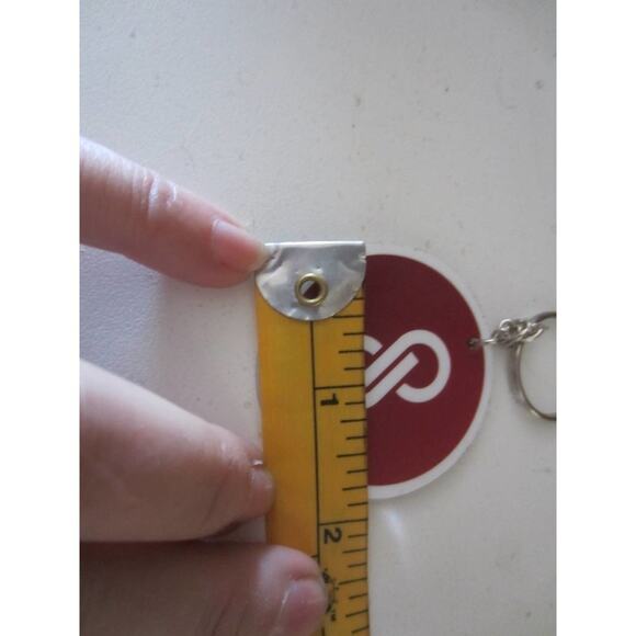 Handmade Unique Upcycled Posh Keychain - Picture 7 of 15